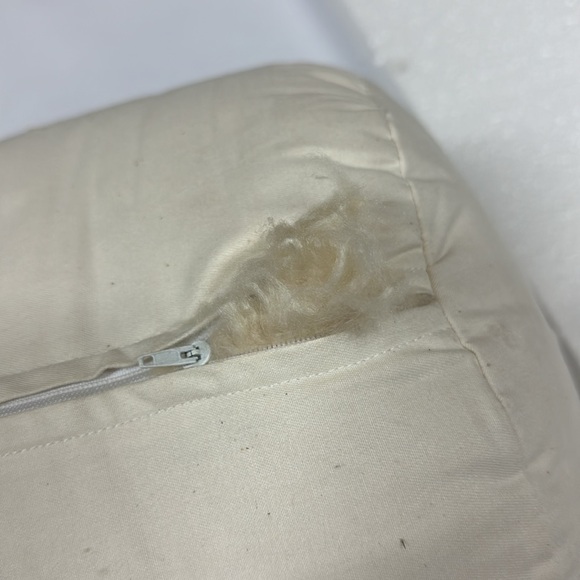 Organic Kapok/ silk Cotton Yoga Bolster - Picture 5 of 6